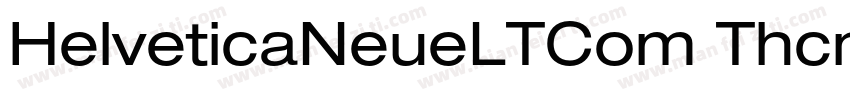 HelveticaNeueLTCom Thcn字体转换